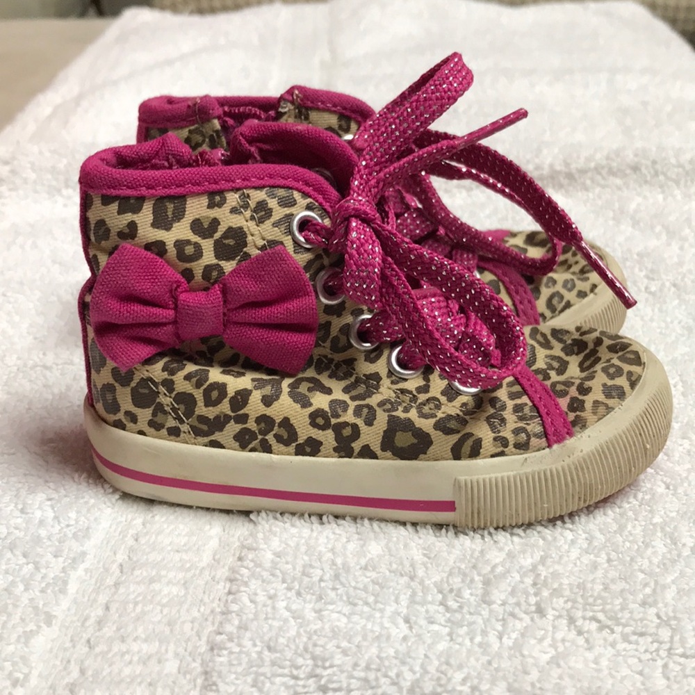 Genuine Kids animal print high tops